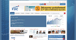 Desktop Screenshot of f2ic.fr